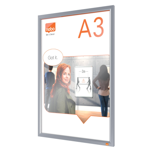 Cornice a clip Impression PRO A3 cornice alluminio